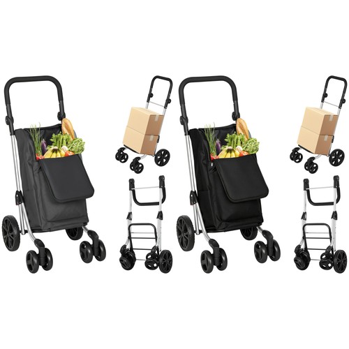 Homcom einkaufstrolley - homcom,