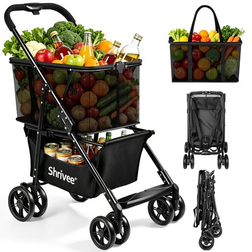 Faltbar einkaufswagen trolley - einkaufswagen,