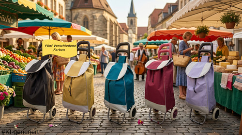 Einkaufstrolley klappbar 38l - klappbar,