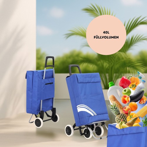 Einkaufstrolley klappbar mit - , 4