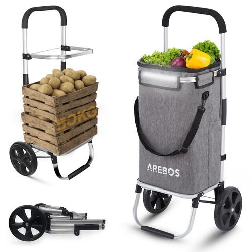 Arebos 3in1 einkaufstrolley - arebos,